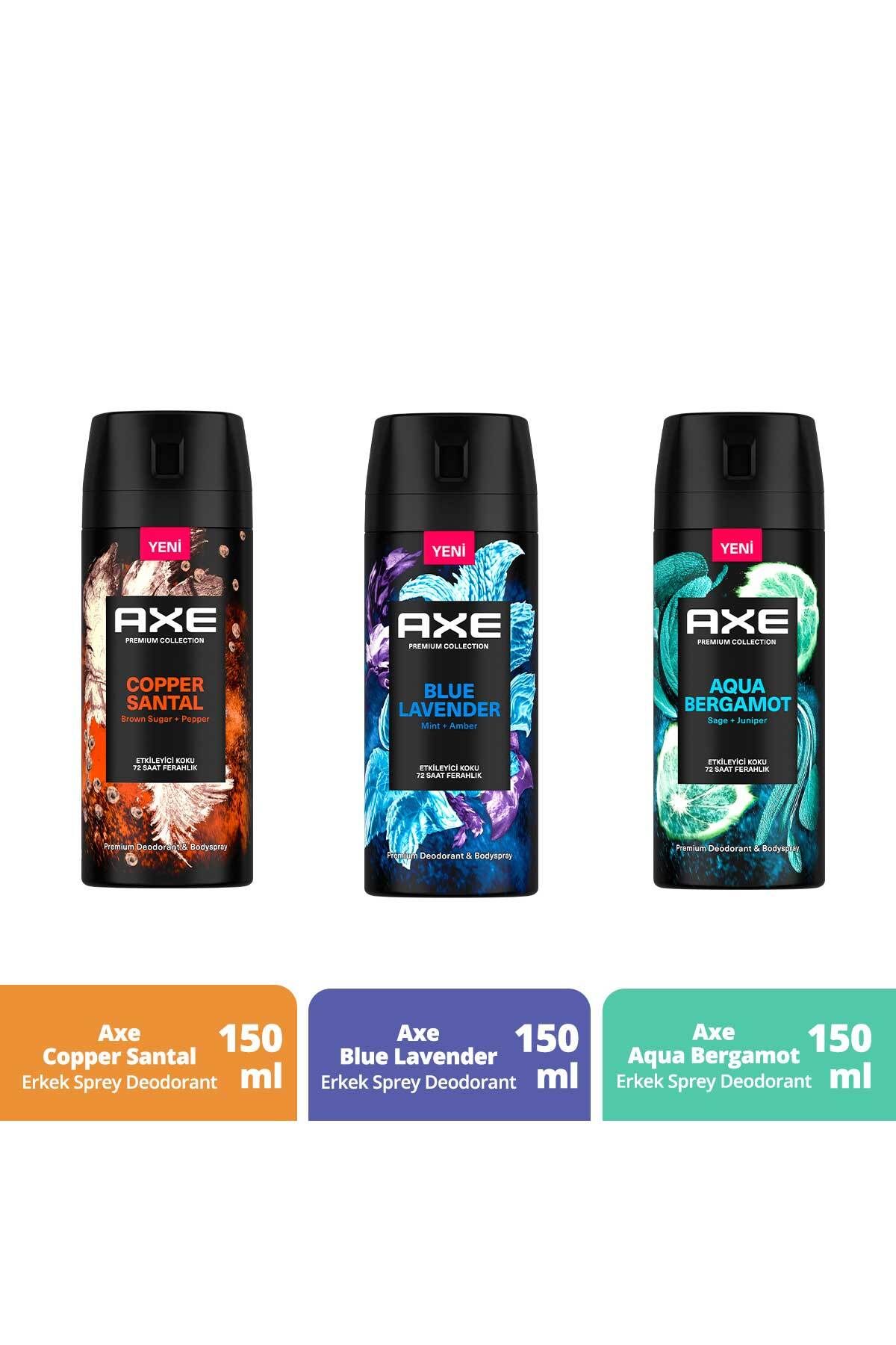 Axe Premium Collection Erkek Sprey Deodorant Seti 72 Saat Ferahlık