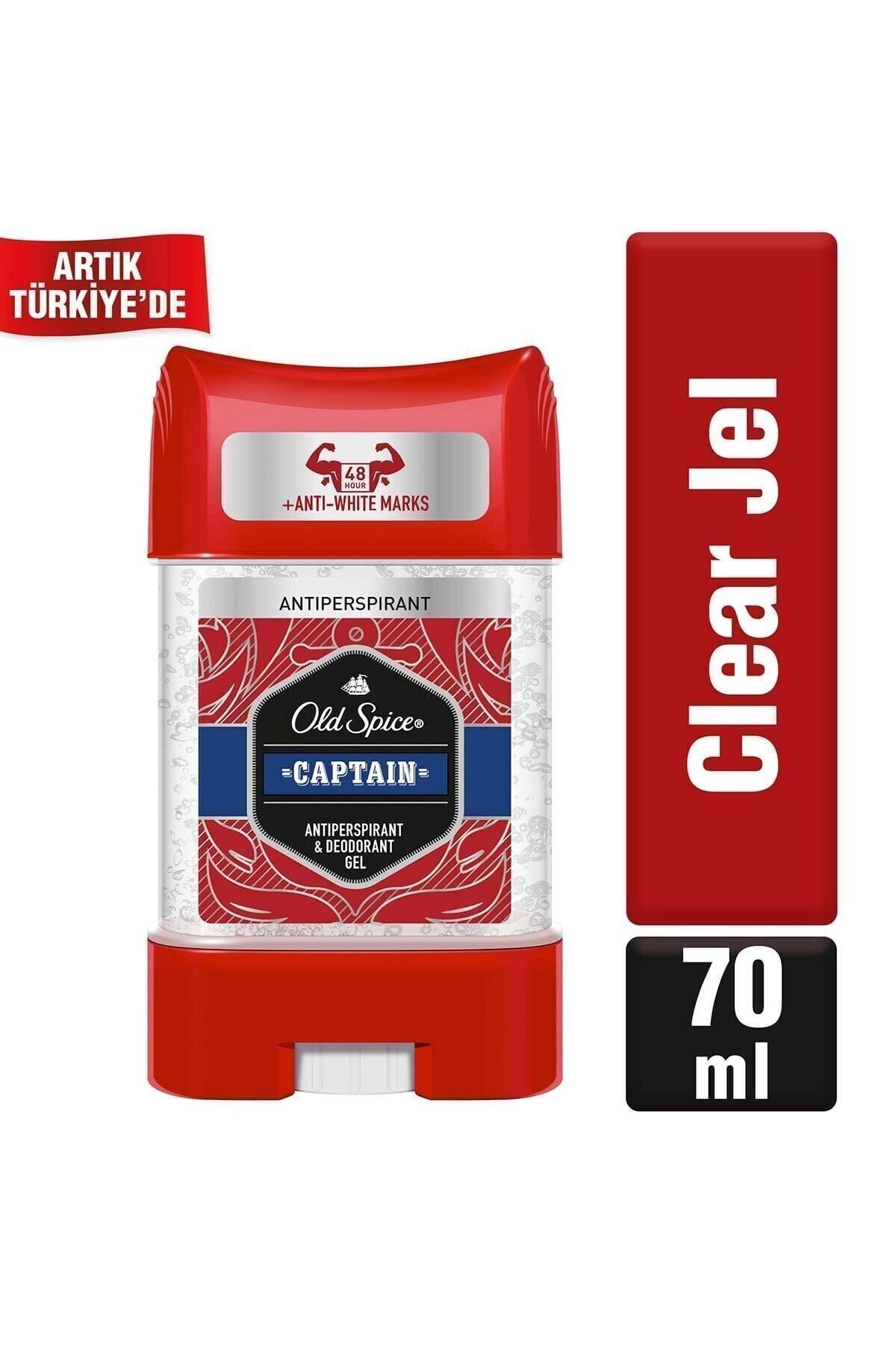 Old Spice Captain Clear Gel 70 ml--Eşsiz Güzellik--