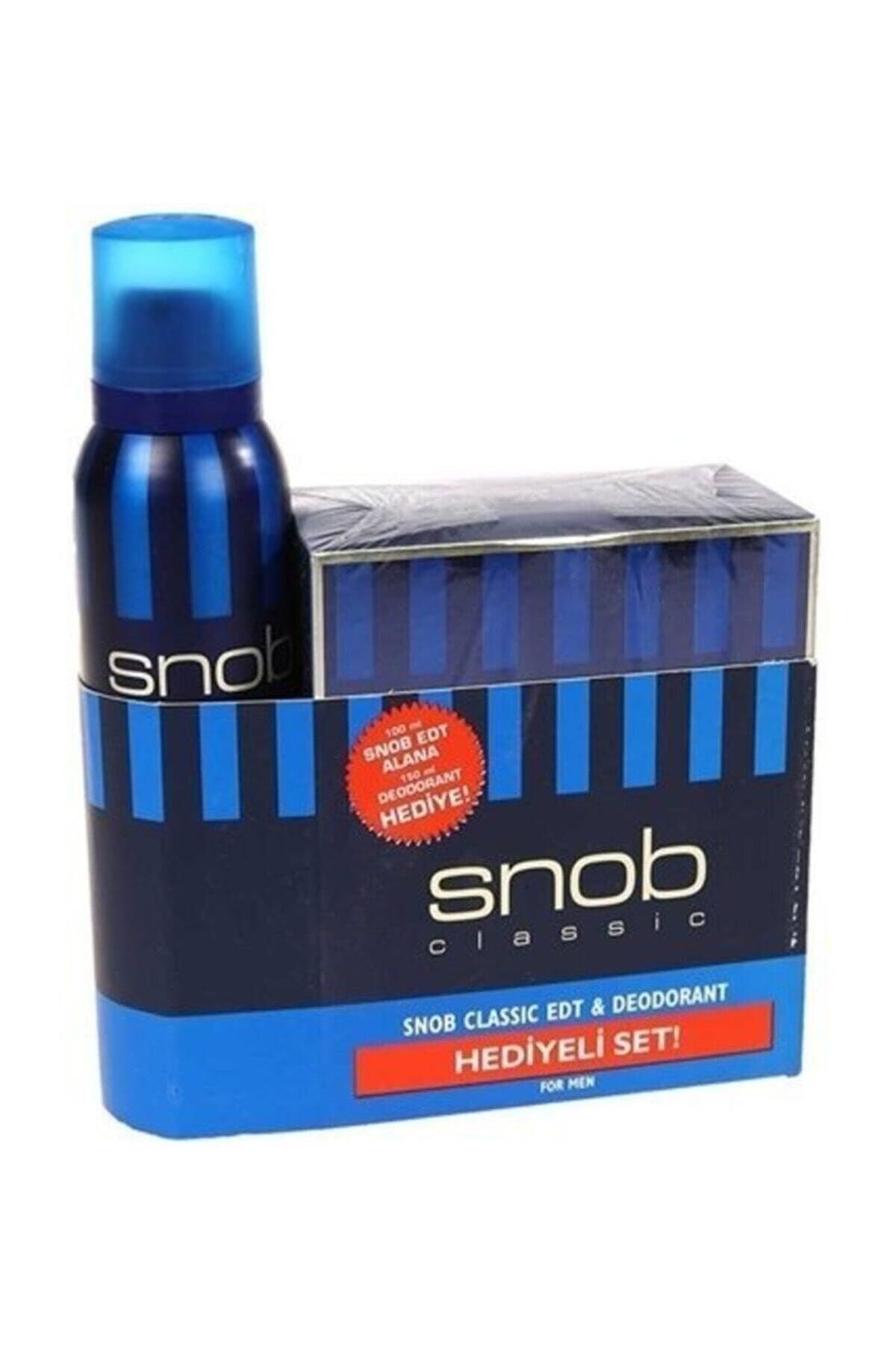 Snob Edt Deodorant 150 ml Set