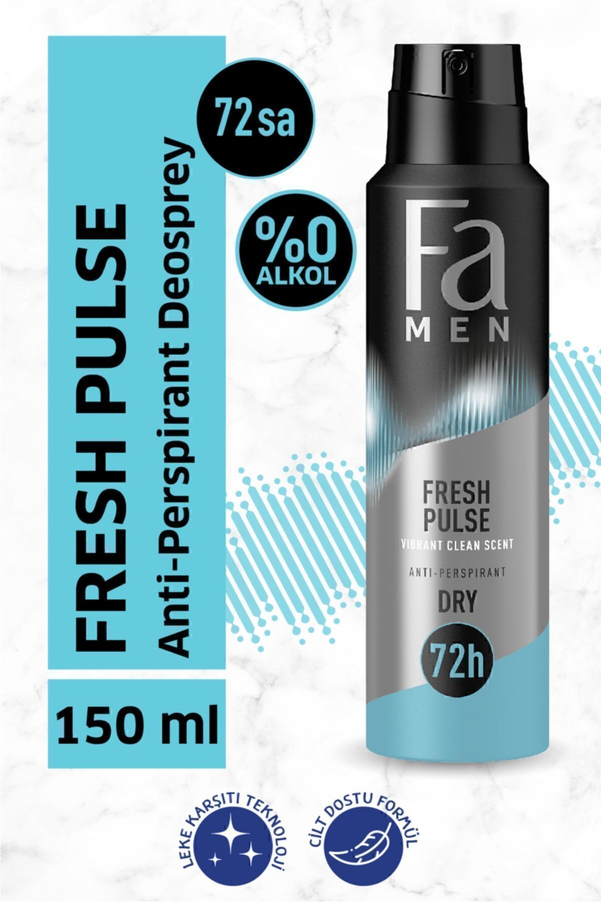 Fa Erkek Fresh Pulse Deosprey 150 ml