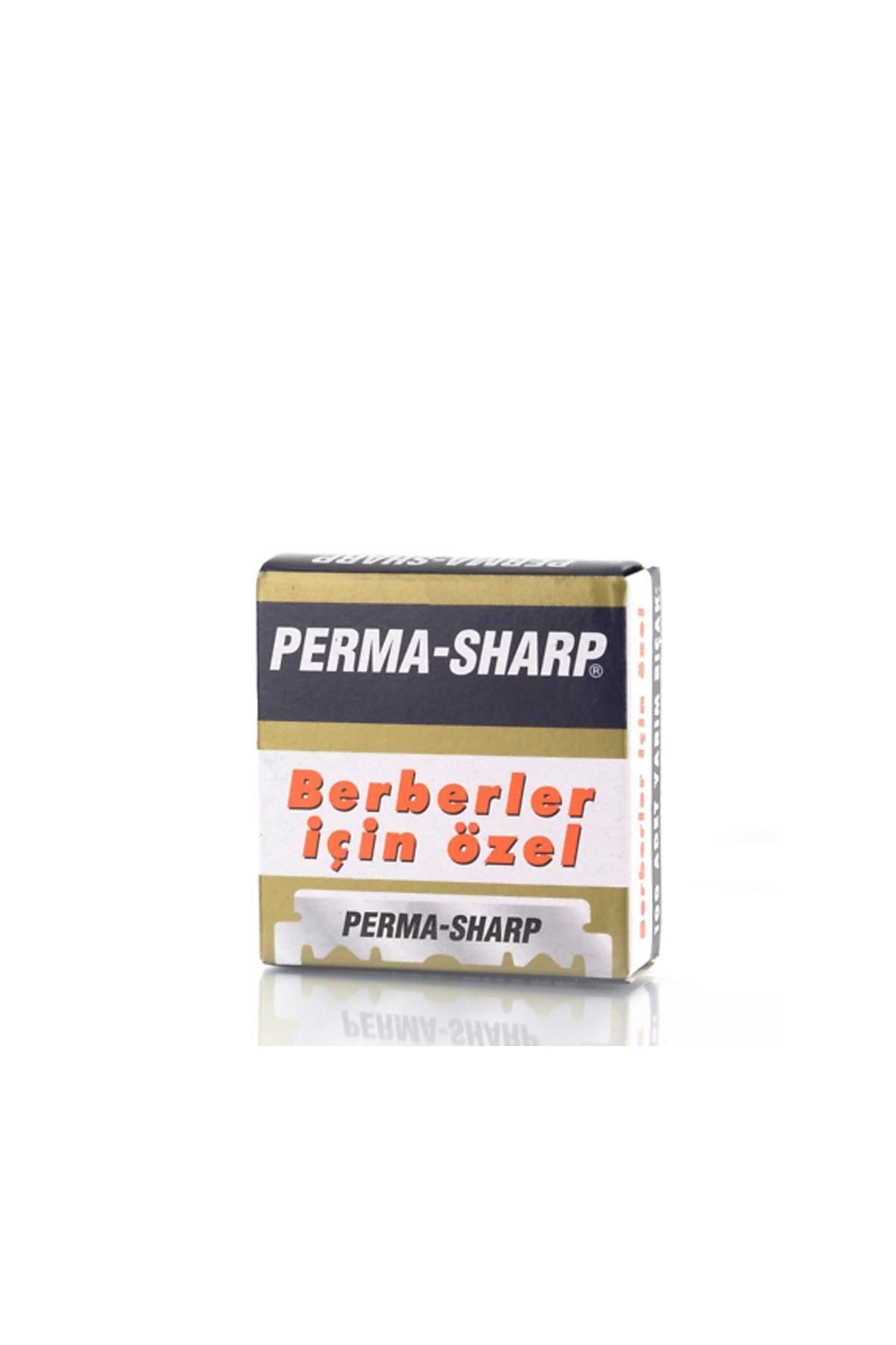 Permasharp Perma-sharp Berberler Için Özel 100 Adet Yarım Jilet