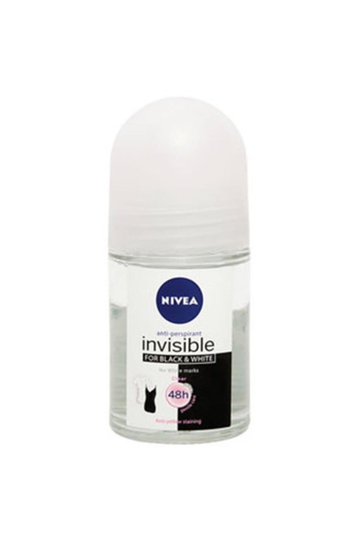 NIVEA Invisible Black - Whıte Clear Roll-on Deodorant 25 Ml Kadın