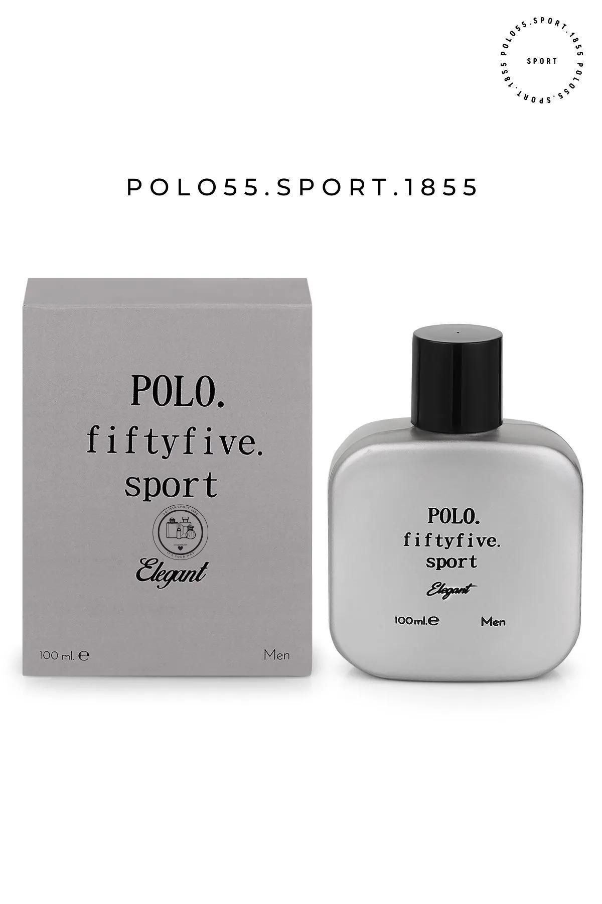 Polo55 Elegant Gri Erkek Parfüm 100 ml Polofpm003