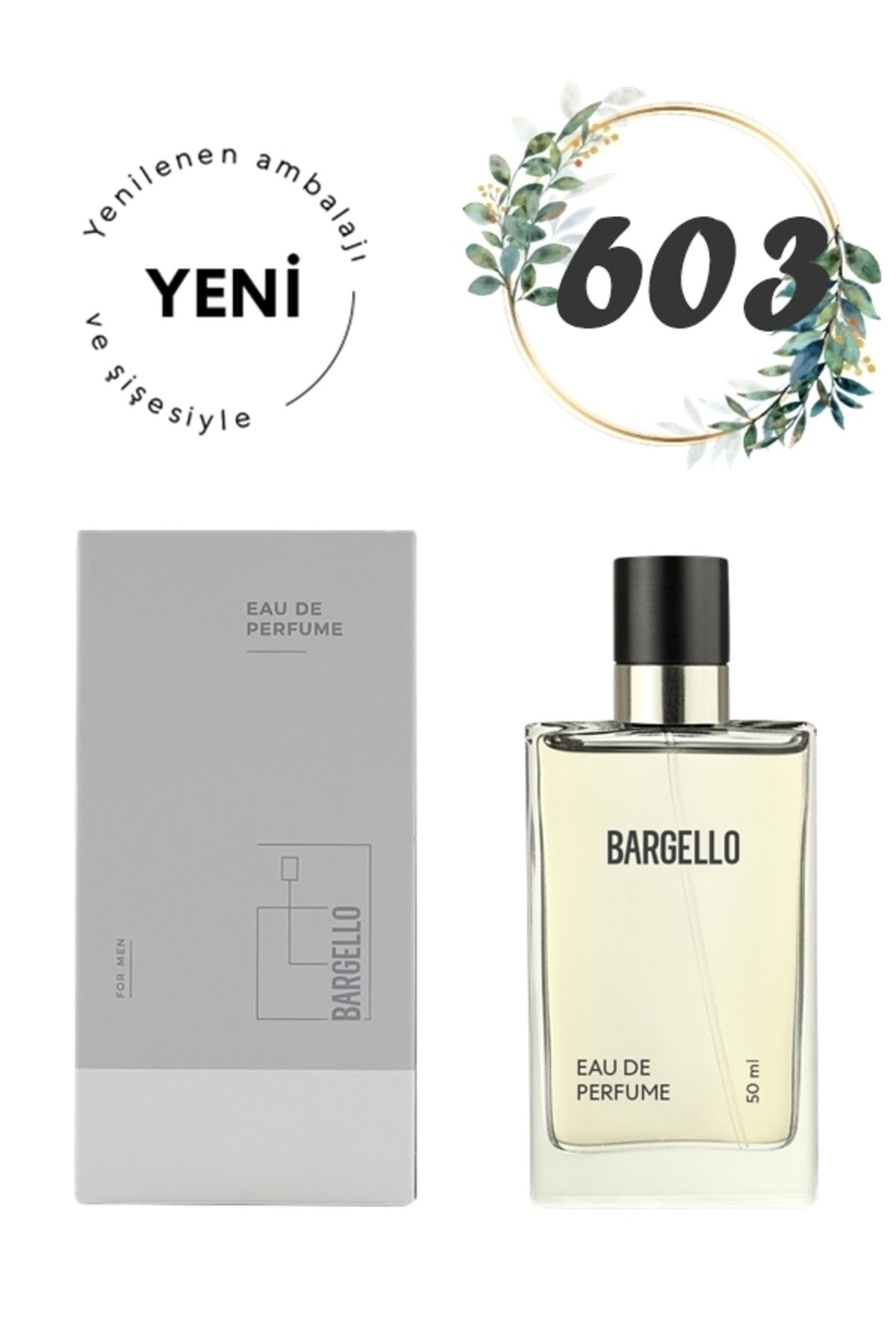 Bargello ERKEK PARFÜM 603 ORİENTAL 50 ML EDP 8691841304545