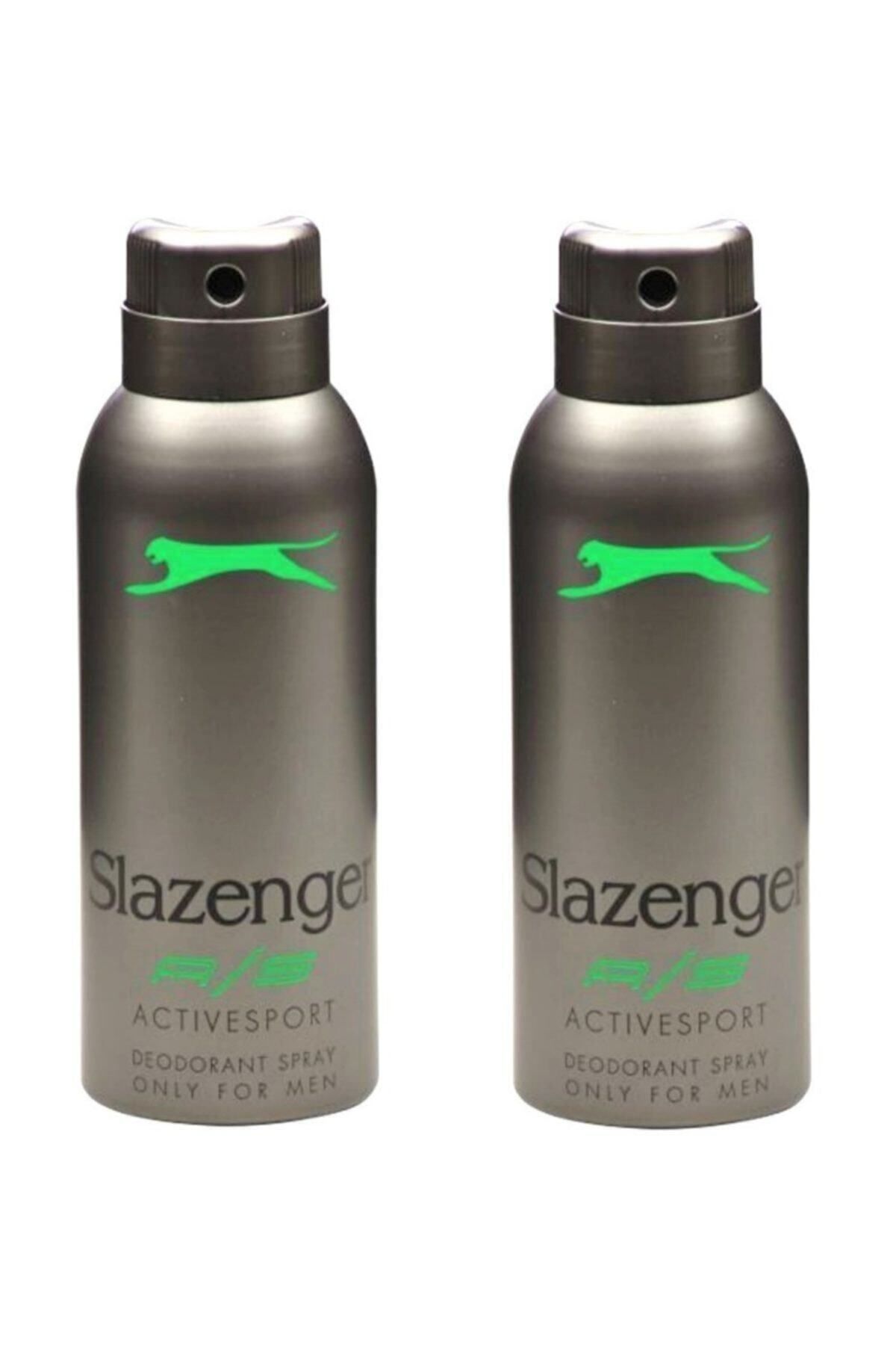 Slazenger Deodorant Active Sport 150ml(YEŞİL) X 2 Adet