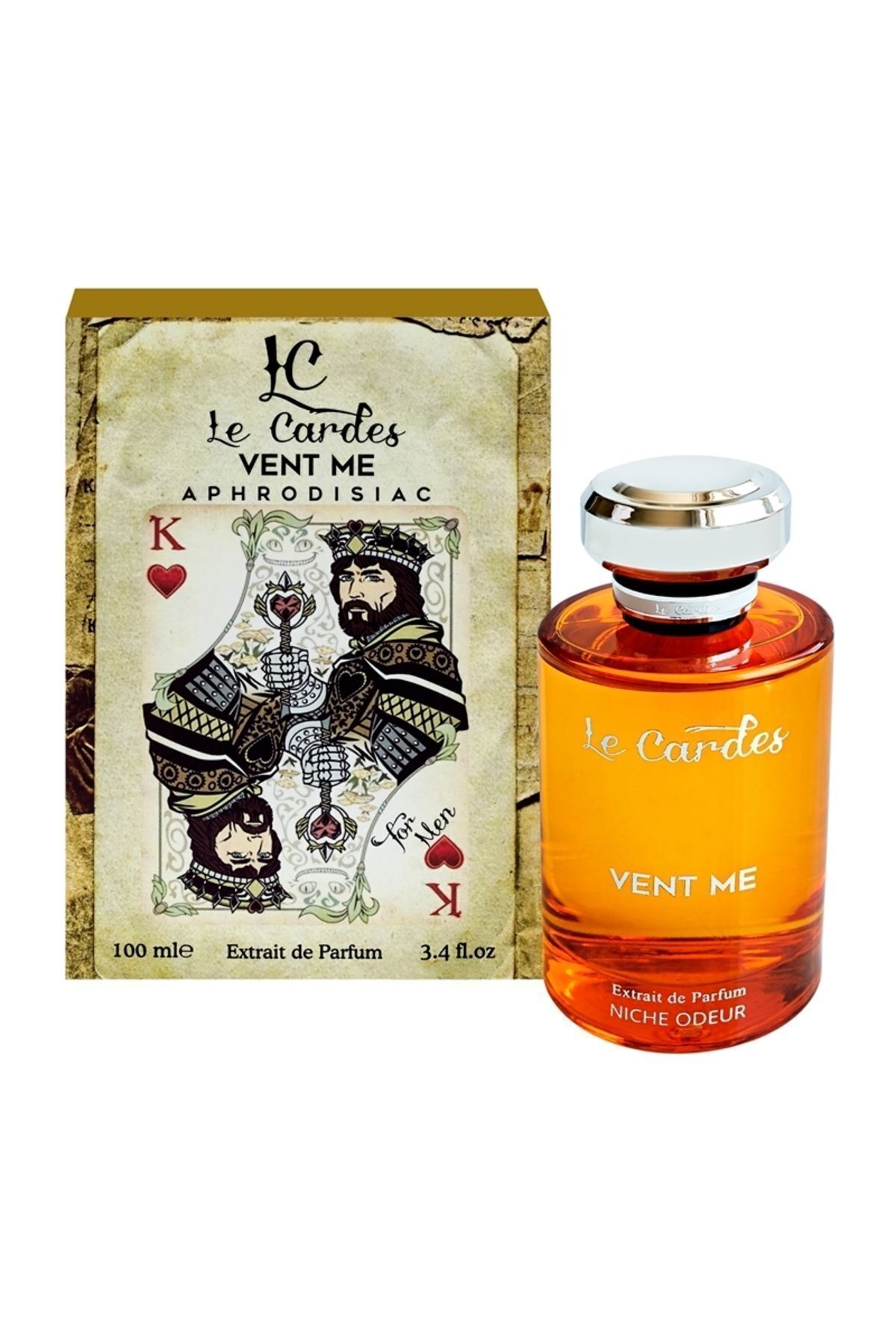 Le Cardes Afrodizyak Etkili - Ferah Ve Çekici Koku - Vent Me 100 ml Extrait De Parfum Erkek Parfüm