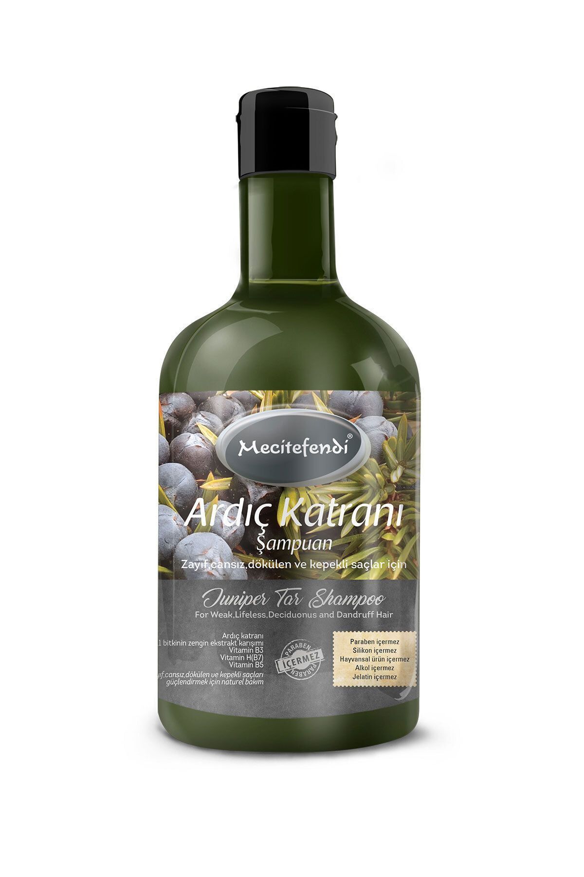 Mecit Efendi Ardıç Katranı Bitkisel Özlü Kepeğe Ve Kaşıntıya Karşı Şampuan 400 ml