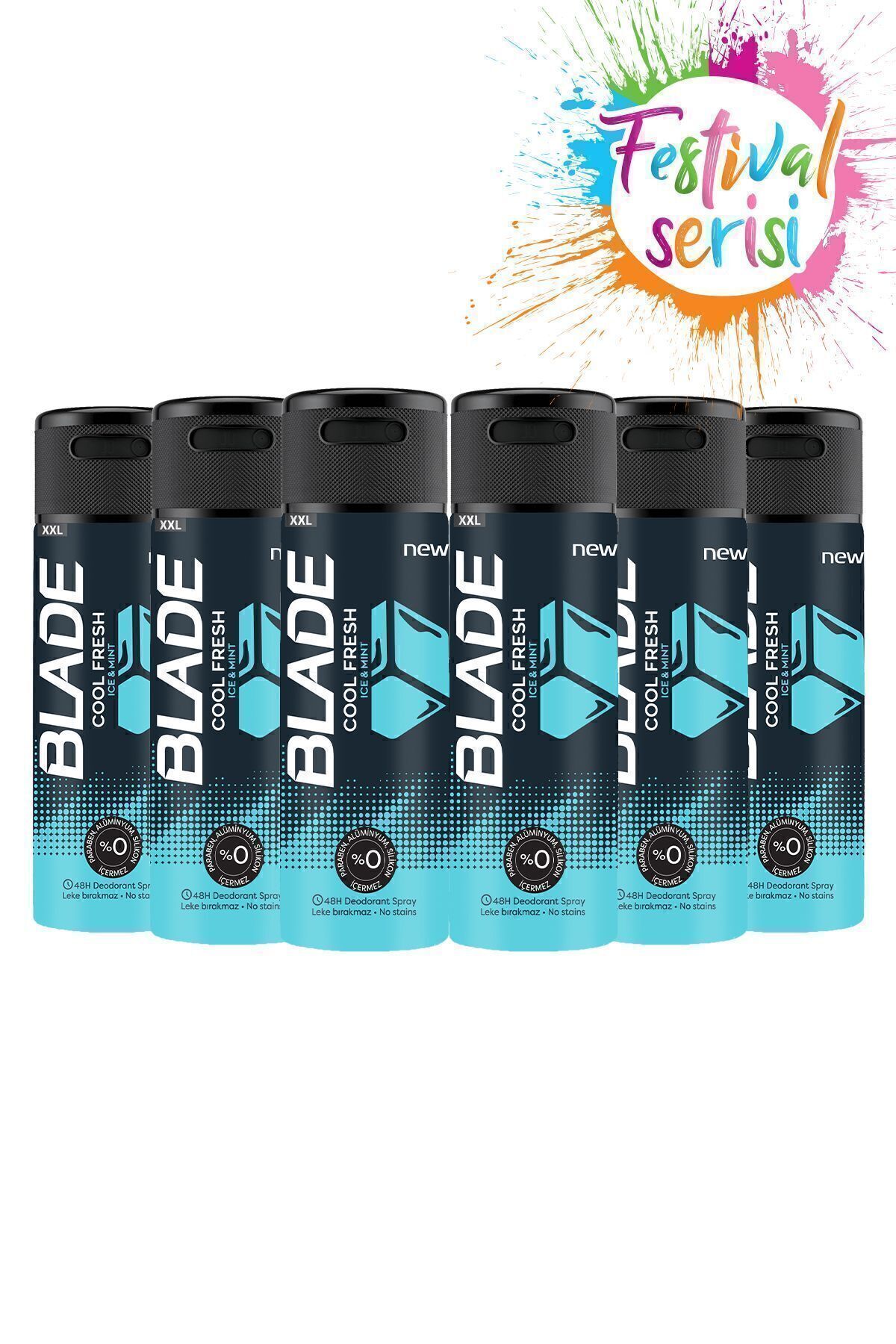 Blade Cool Fresh Erkek Deodorant 6x200 ml