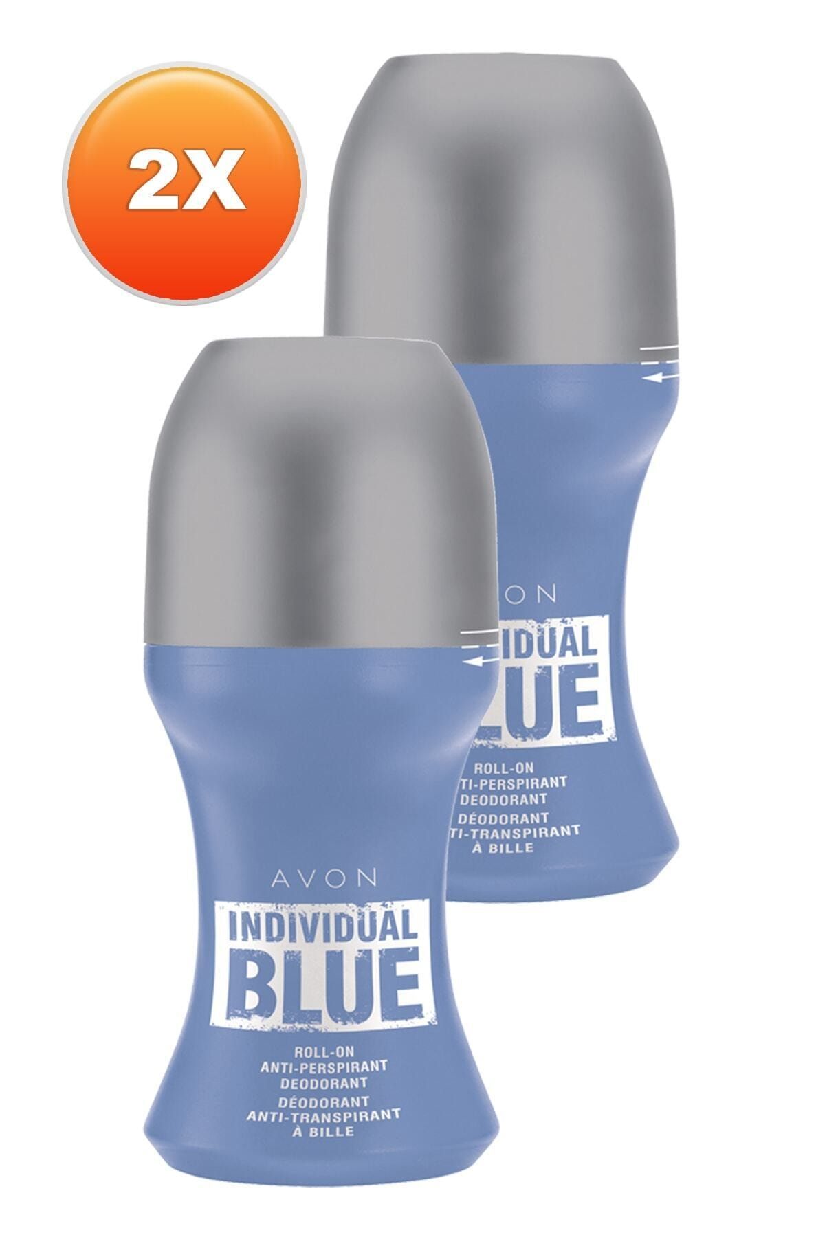 Avon Individual Blue Erkek Rollon 50 Ml. İkili Set