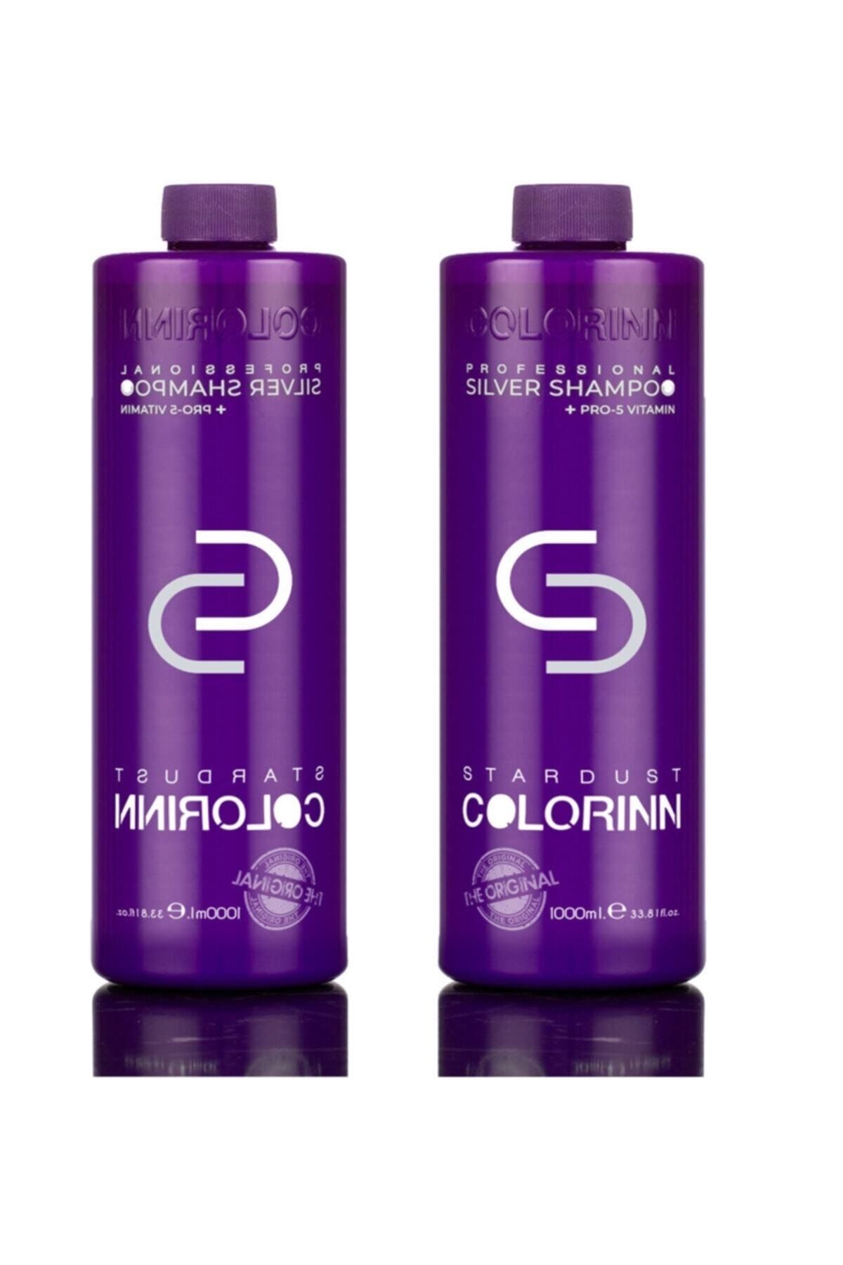 Colorinn Stardust Silver Mor Şampuan 2x1000 Ml