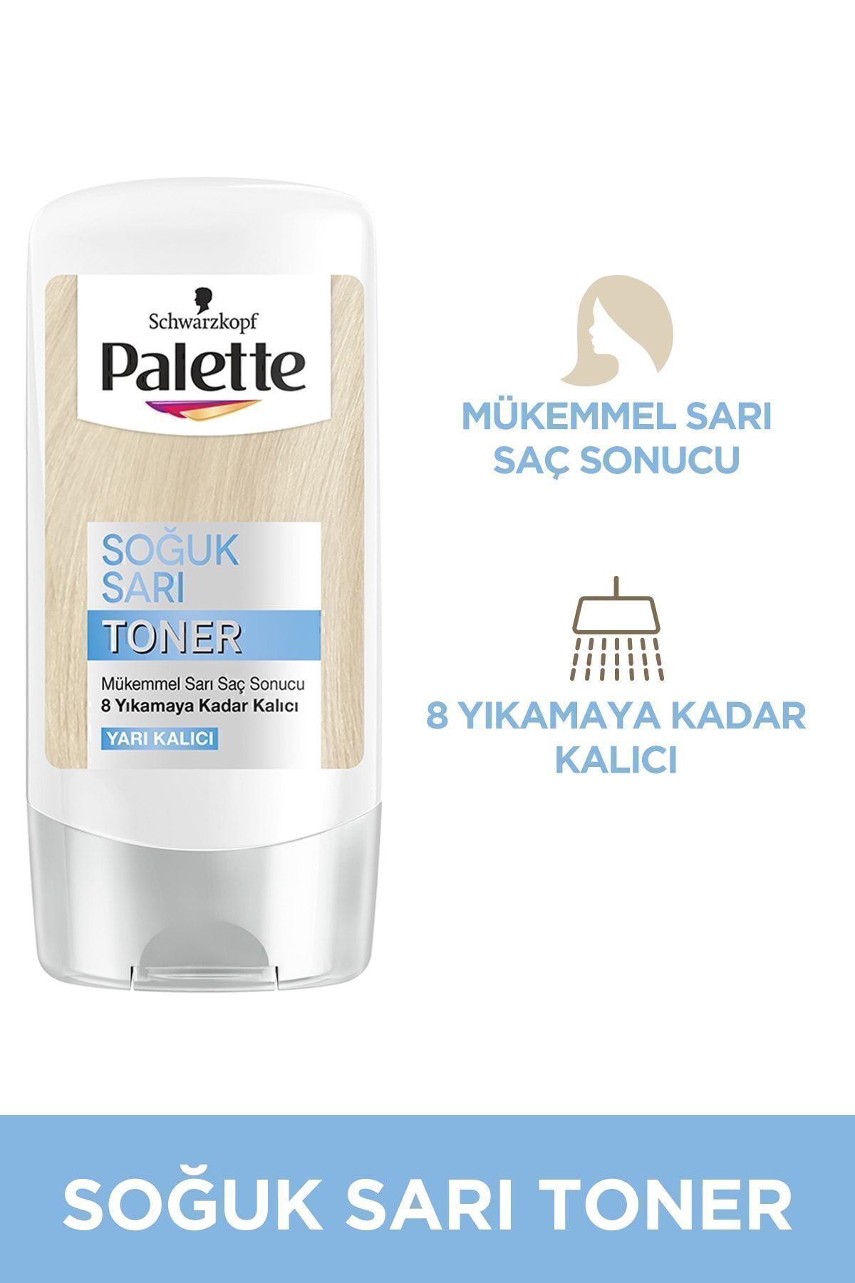 Palette Toner Soğuk Sarı Blonder