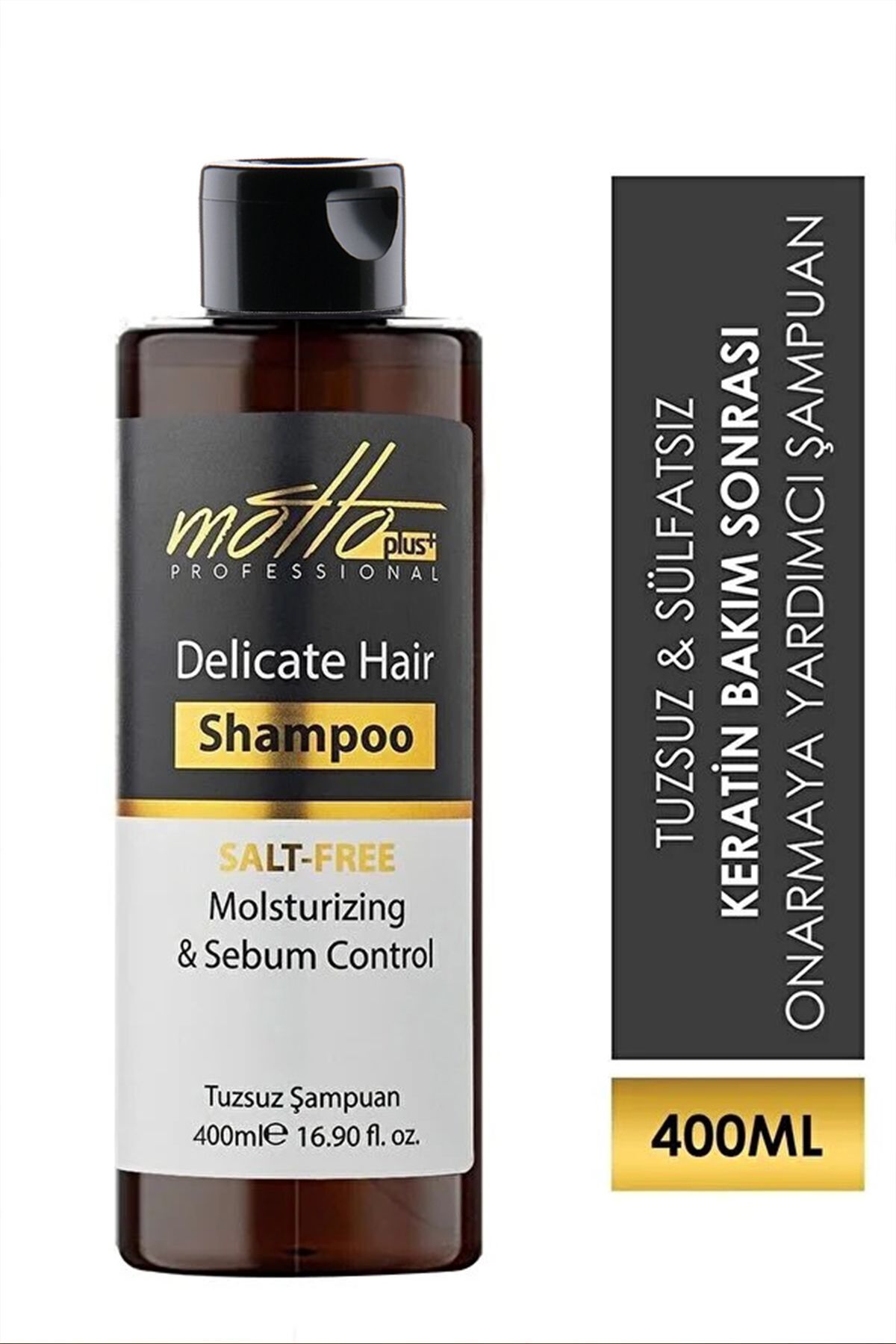 Motto Plus Professional Keratin Tuzsuz Şampuan 400 ml