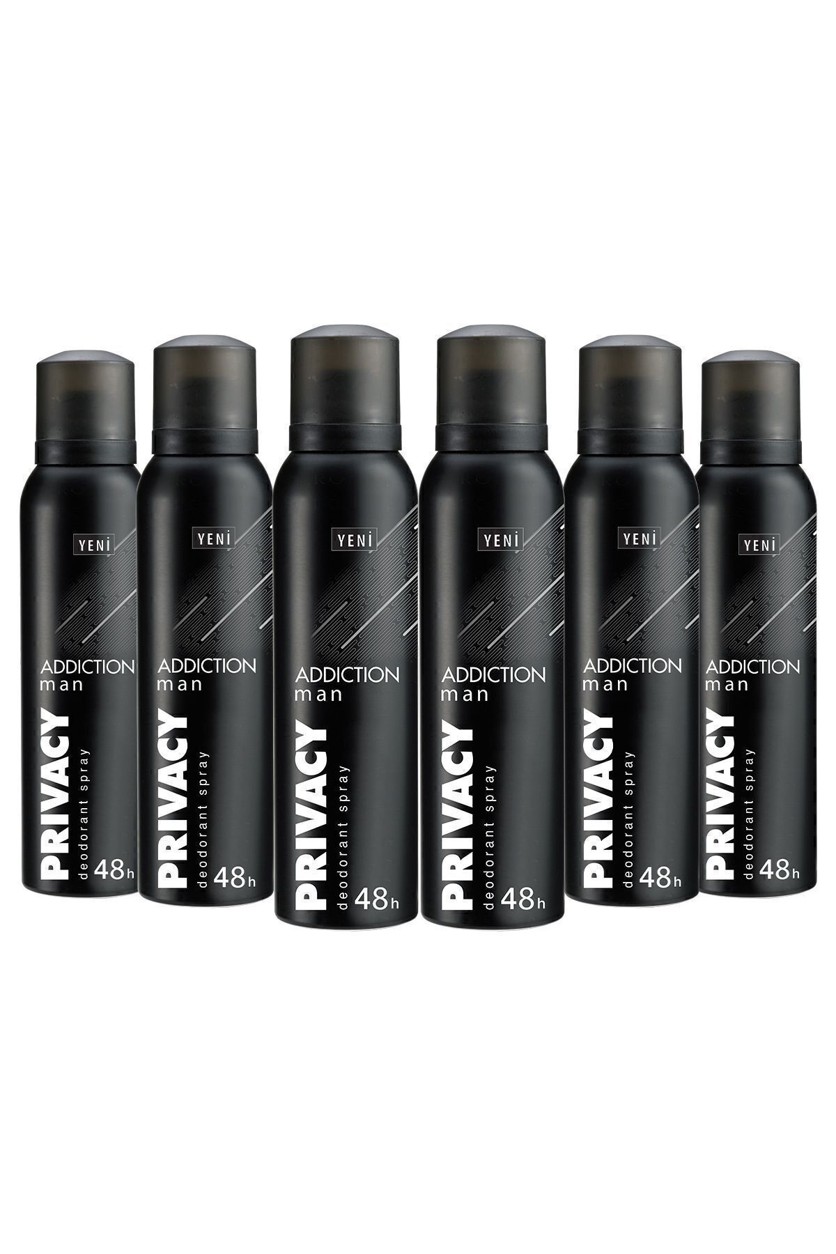 Privacy Man Addiction Erkek Deodorant 6x150ml