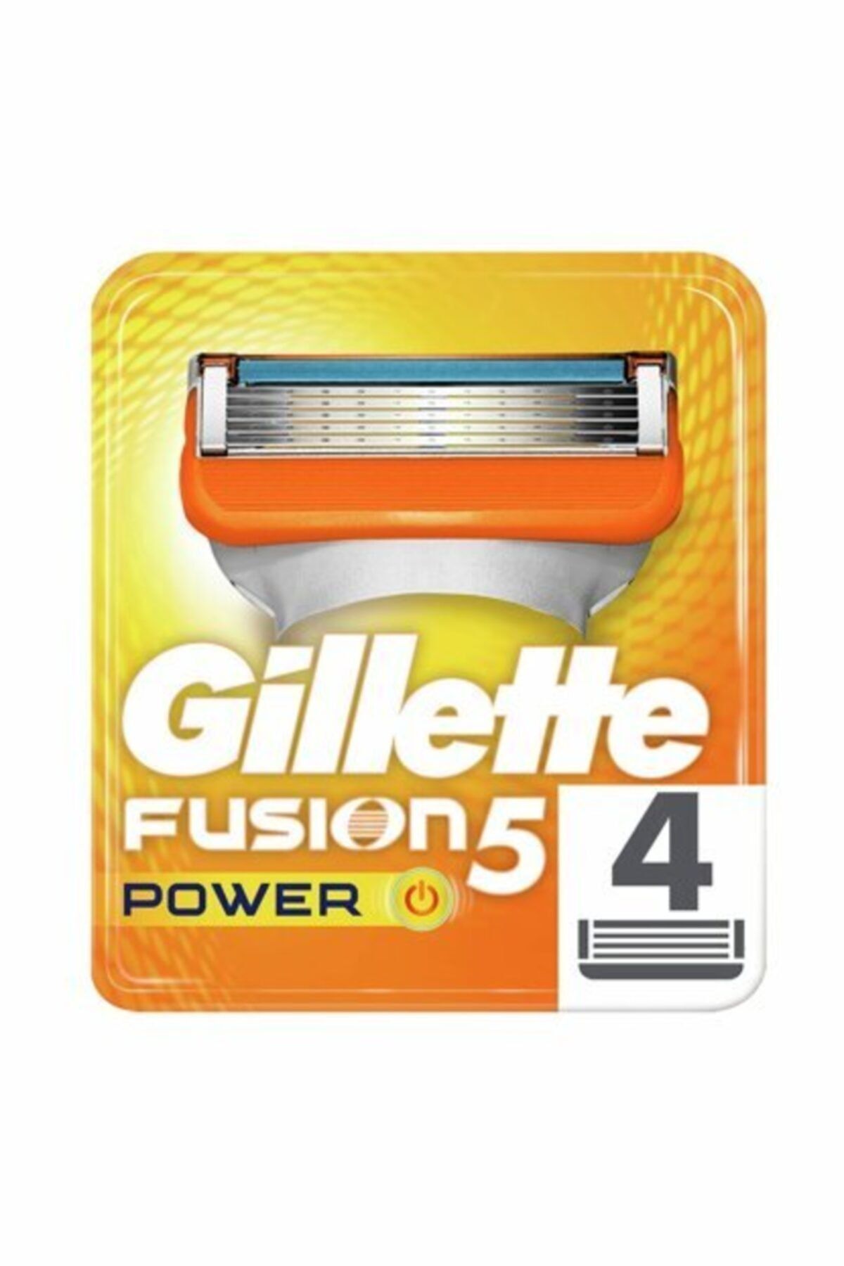 Gillette Fusion Power Yedek Tıraş Bıçağı 4'lü