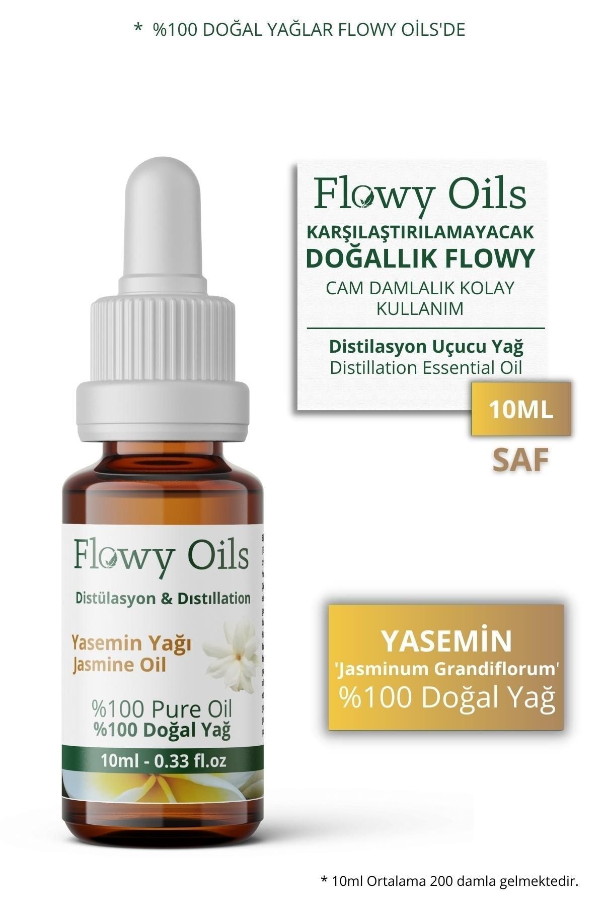 Yasemin Yağı %100 Doğal Bitkisel Uçucu Yağ Jasmine Oil 10ml