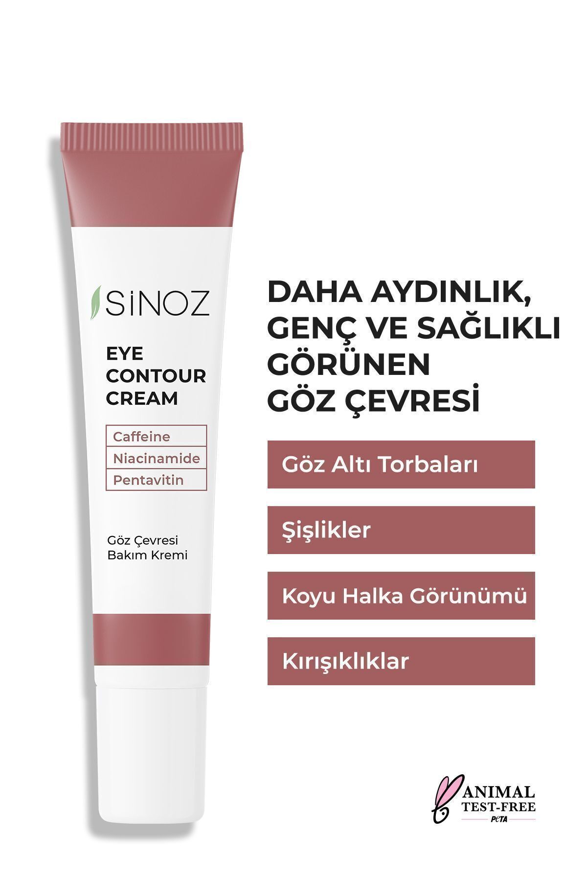 Kırışıklık Koyu Halka Oluşumu Karşıtı Nemlendirici Göz Kremi 15 Ml Göz Altı Ve Çevresi Için