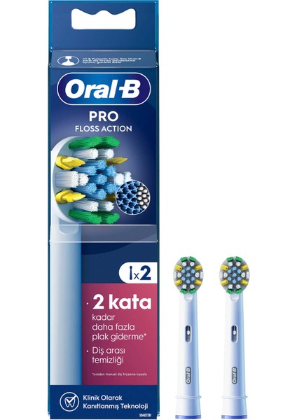 Oral-B Yedek Başlık Floss Action 2li