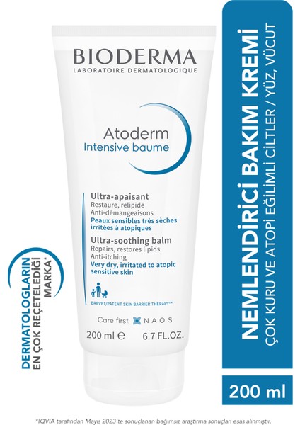 Bioderma Atoderm Intensive Balm 200 ml