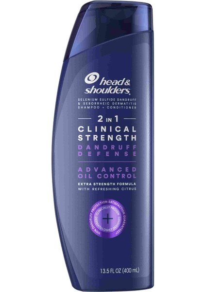 Head&Shoulders Head & Shoulders Clinical Kepek Savunma Yağ Kontrolü 2'SI1ARADA 400 ml